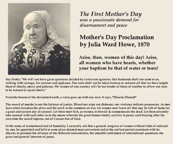 mothers-day proclamation-julia-ward-howe