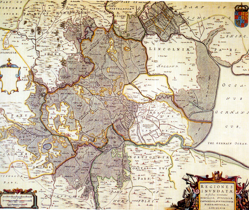 Norfolk England Map 1658